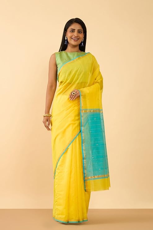 vj fashion women's striped pattern cotton silk saree with 6 yards length and unstitched blouse piece vj fashion women's striped pattern cotton silk saree with 6 yards length and unstitched blouse piece
