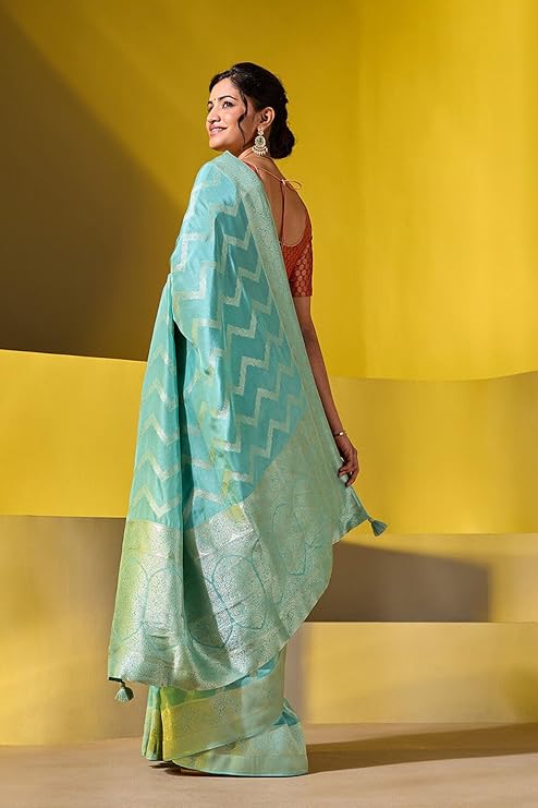 vj fashion women's striped pattern cotton silk saree with 6 yards length and unstitched blouse piece vj fashion women's striped pattern cotton silk saree with 6 yards length and unstitched blouse piece
